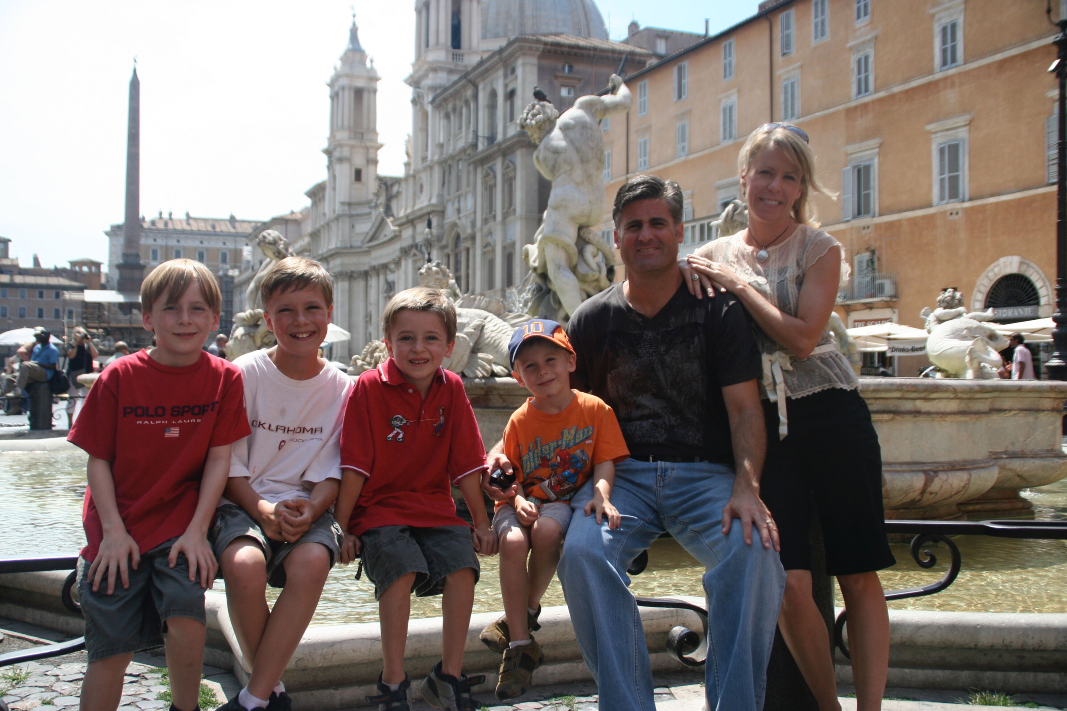 Family in Italy